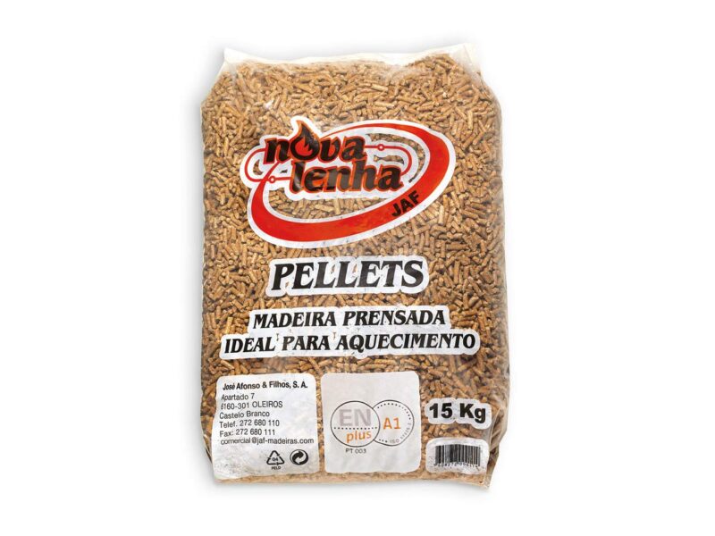 PELLET NOVA LENHA – 77 sacos de 15 kg